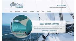 Desktop Screenshot of gulfcoastcanvas.com